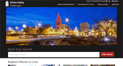 Desktop Screenshot of brintonrealty.com